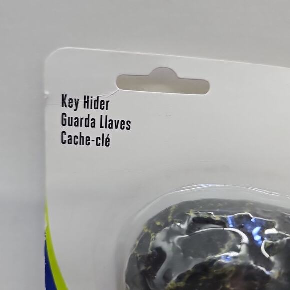 Hillman Faux Rock Key Hider•Black Durable Resin Case•2.5"W x 3.5"L•2-pk [131] - Picture 3 of 16